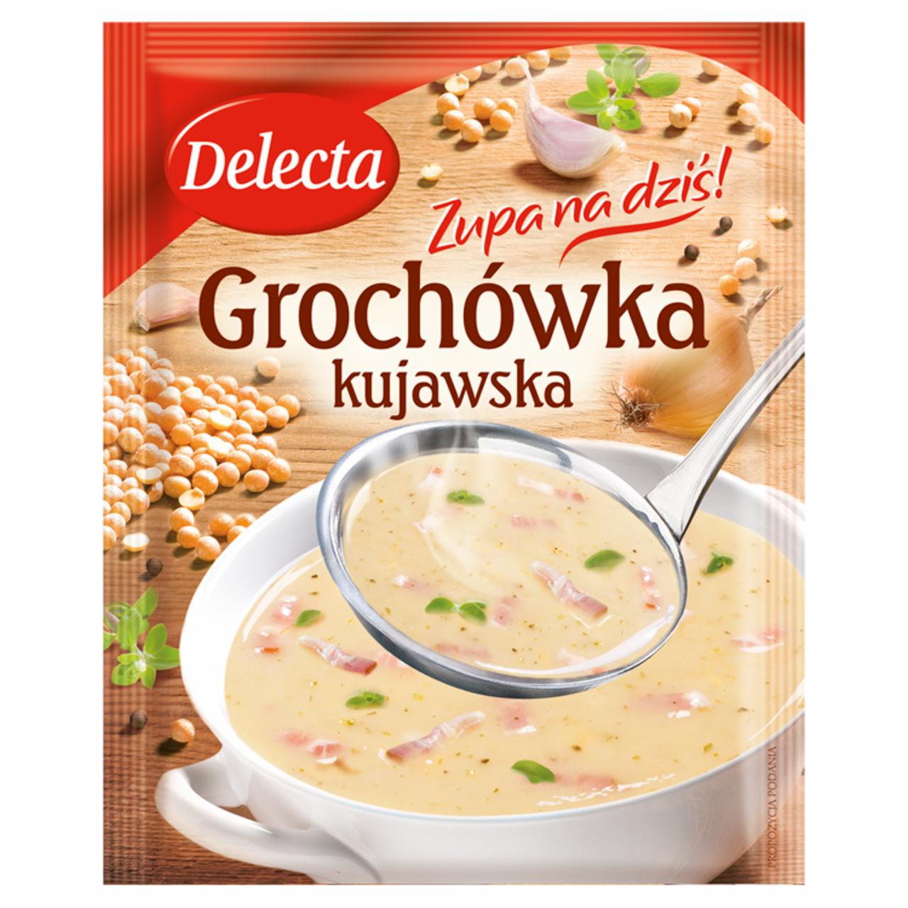 Zdjęcia - Delecta Zupa na dziś Grochówka kujawska 54 g