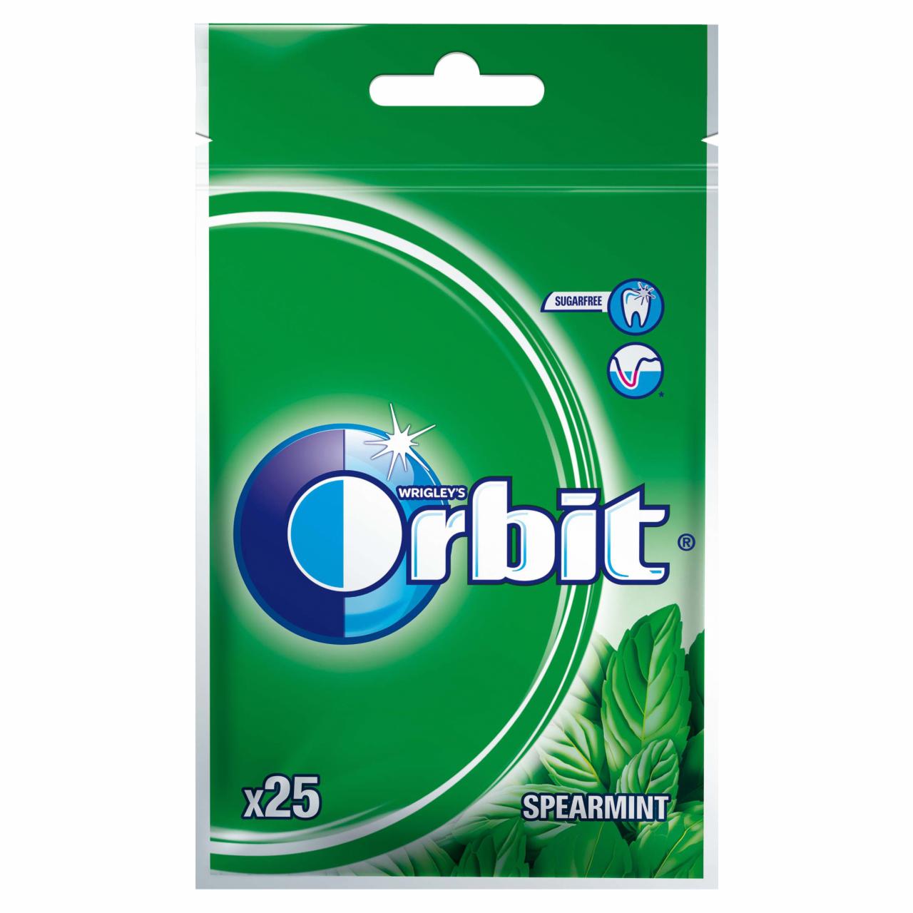 Zdjęcia - Orbit Spearmint Bezcukrowa guma do żucia 29 g (21 sztuk)