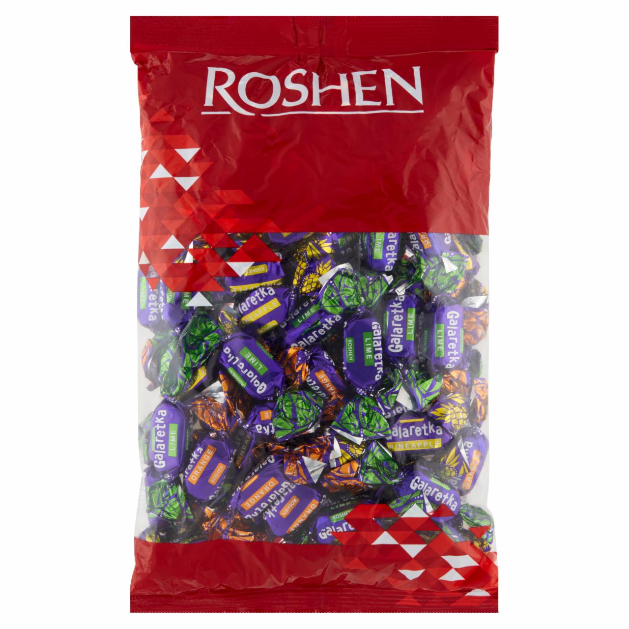 Zdjęcia - Roshen Mieszanka galaretek owocowych w polewie czekoladowej 1 kg