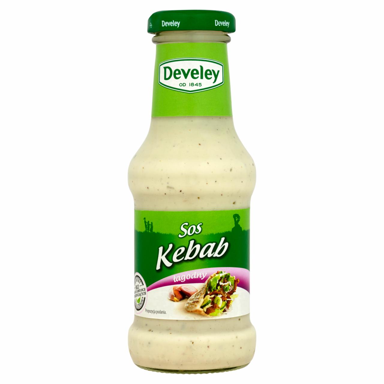 Zdjęcia - Develey Sos Kebab łagodny 250 ml