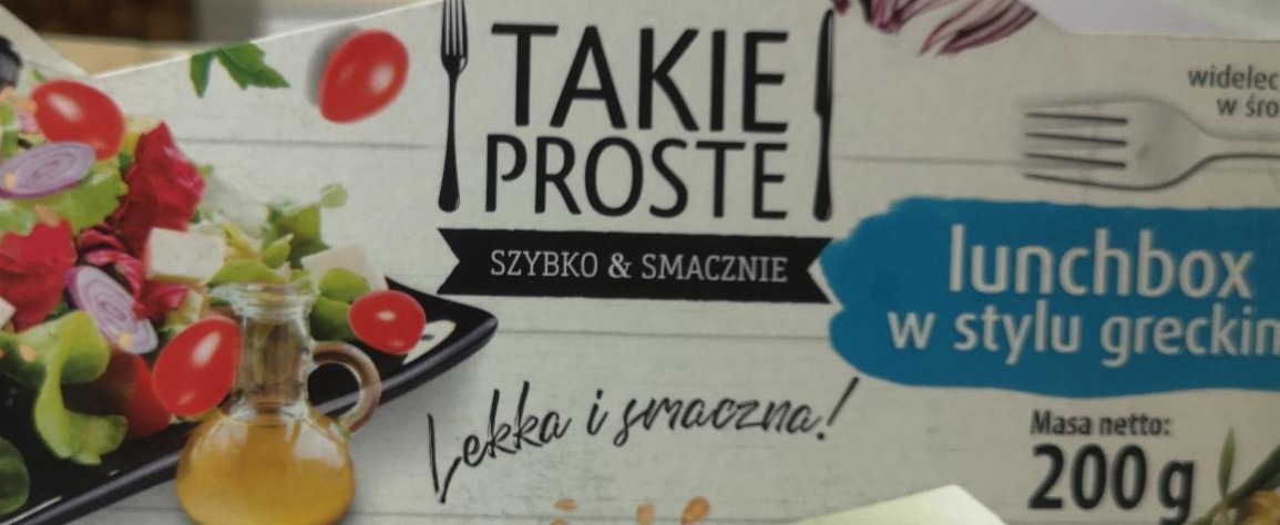 Zdjęcia - Lunchbox w stylu greckim Takie Proste