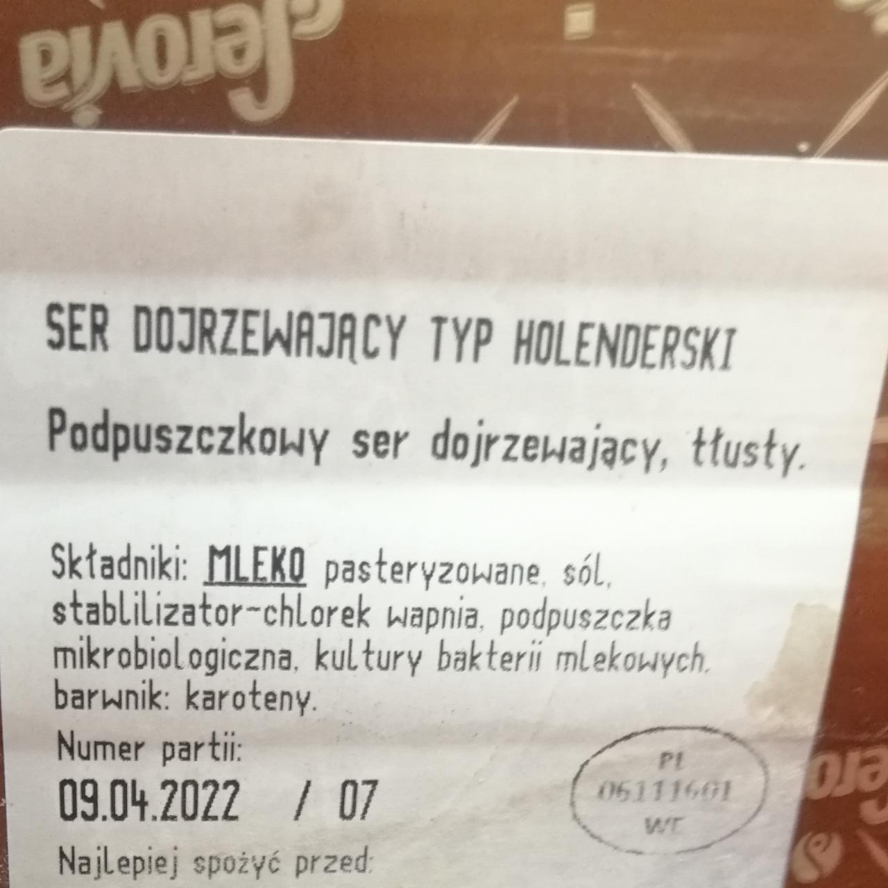 Zdjęcia - Ser dojrzewający typu Holenderskiego Lumiko