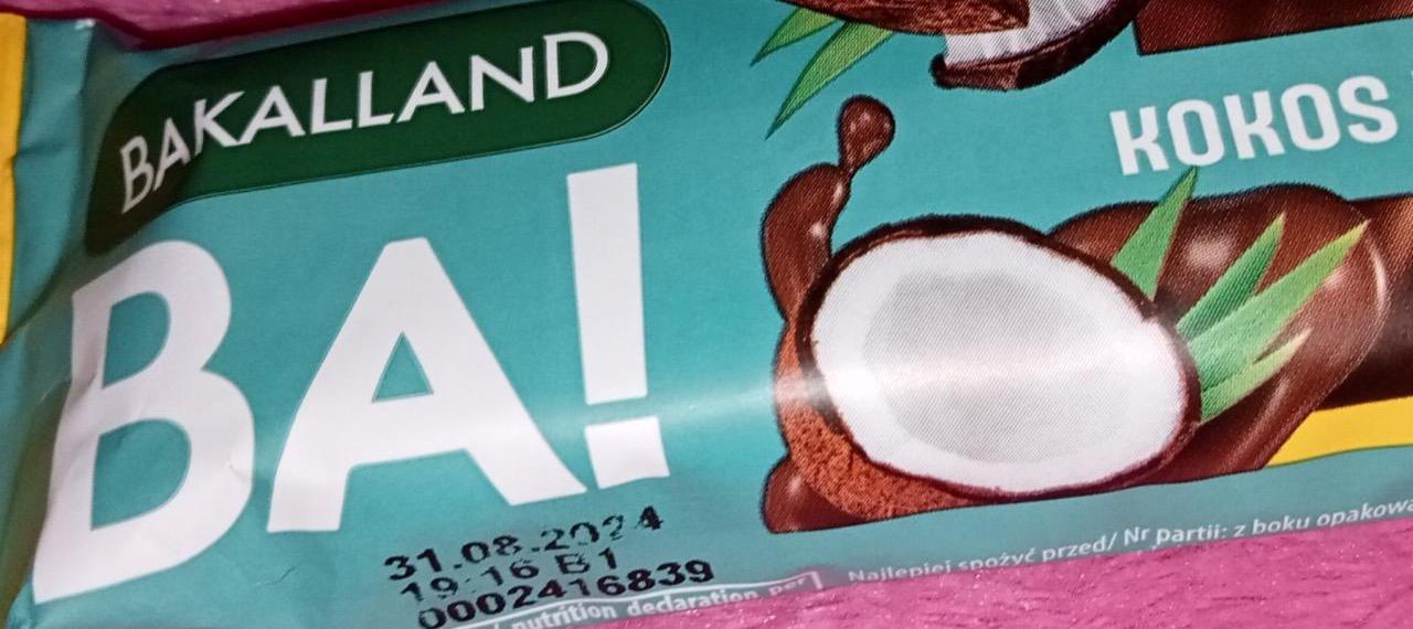 Zdjęcia - Ba! Kokos w czekoladzie mlecznej Bakalland