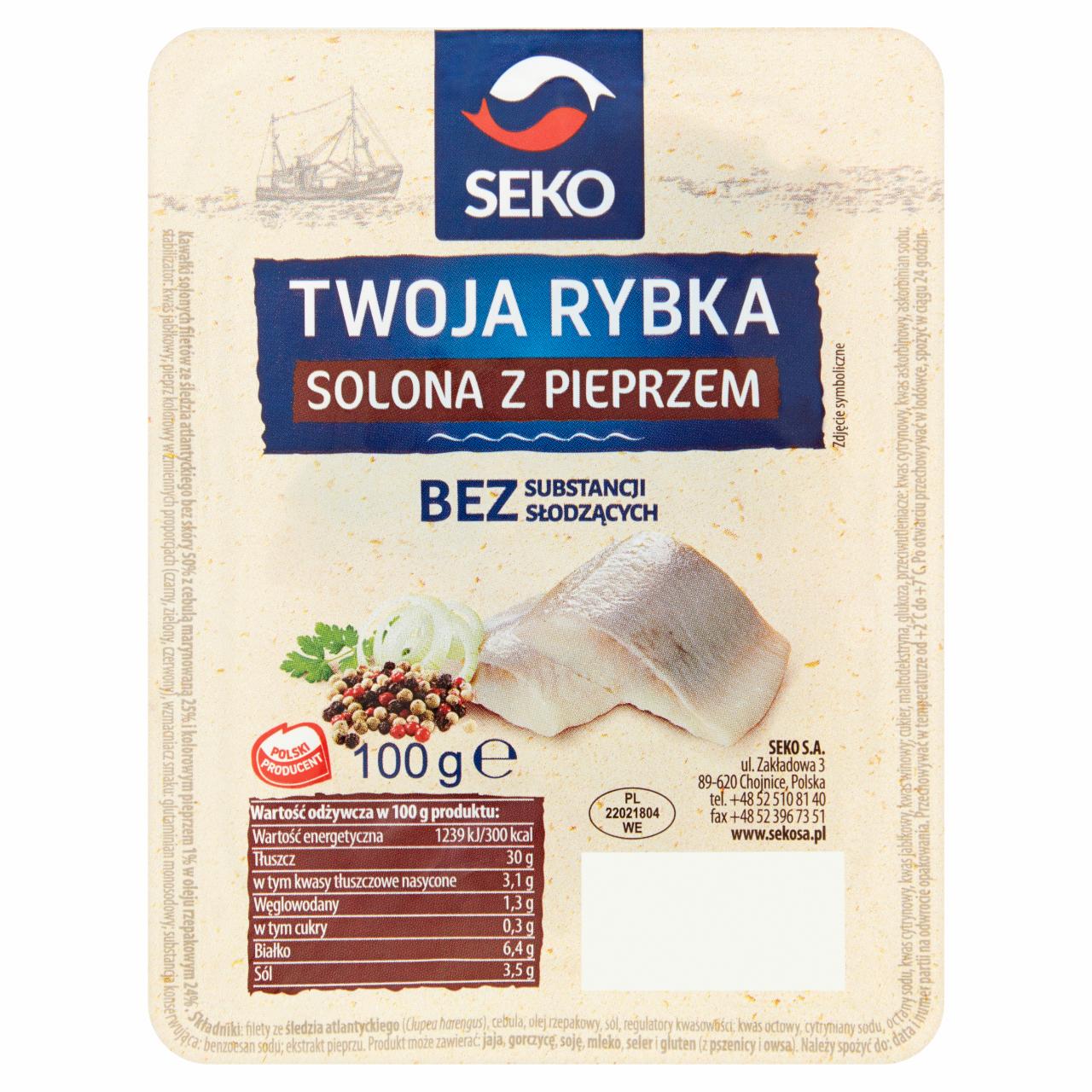 Zdjęcia - Seko Twoja rybka solona z pieprzem 100 g