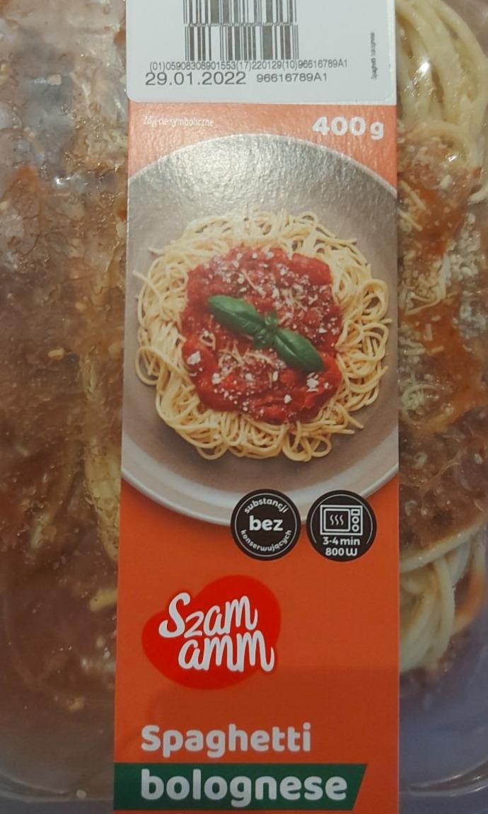 Zdjęcia - Spagheti bolognese Szam amm
