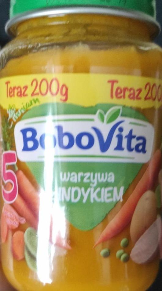 Zdjęcia - warzywa z indykiem Bobovita 200g