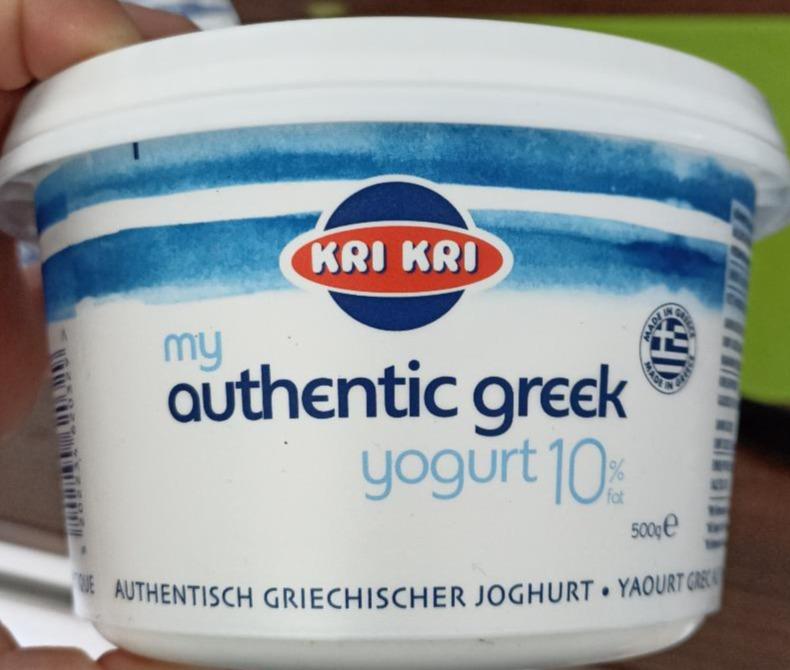 Zdjęcia - Jogurt grecki 10% kri kri