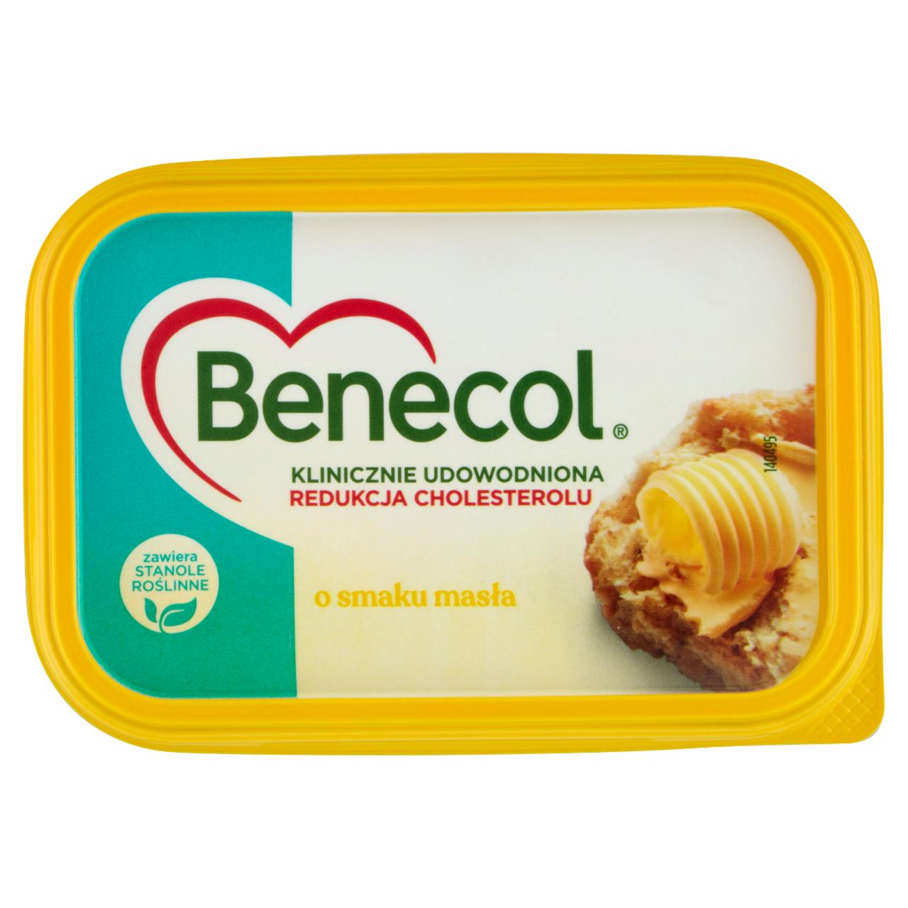 Zdjęcia - Benecol Tłuszcz do smarowania z dodatkiem stanoli roślinnych o smaku masła 225 g