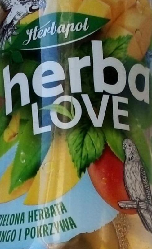 Zdjęcia - HerbaLove Napój owocowo-herbaciany zielona herbata mango i pokrzywa Herbapol
