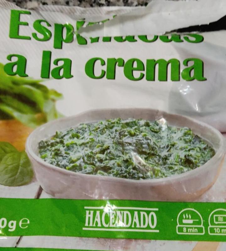 Zdjęcia - Espinacas a la crema Hacendado