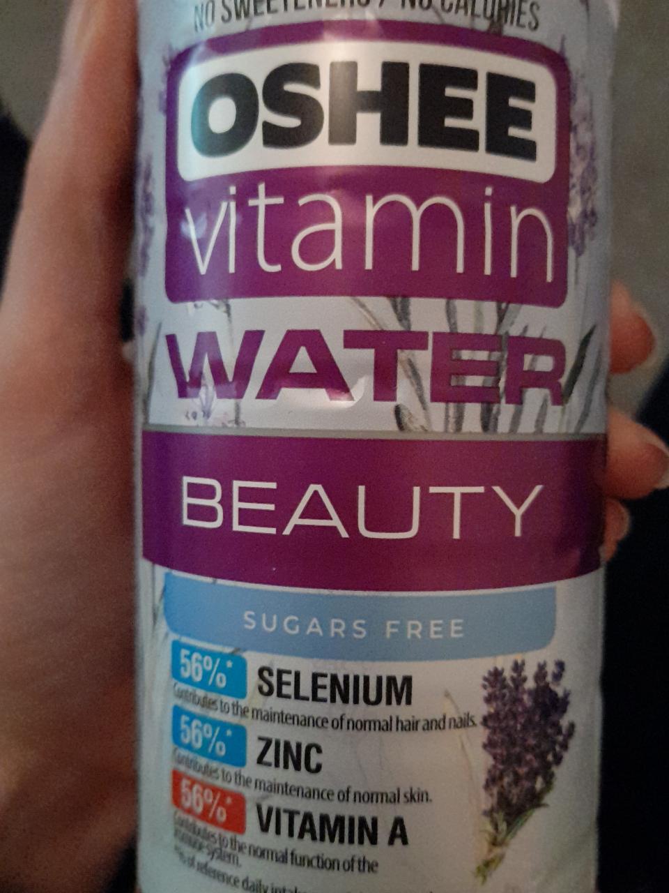 Zdjęcia - oshee vitamin water lavender