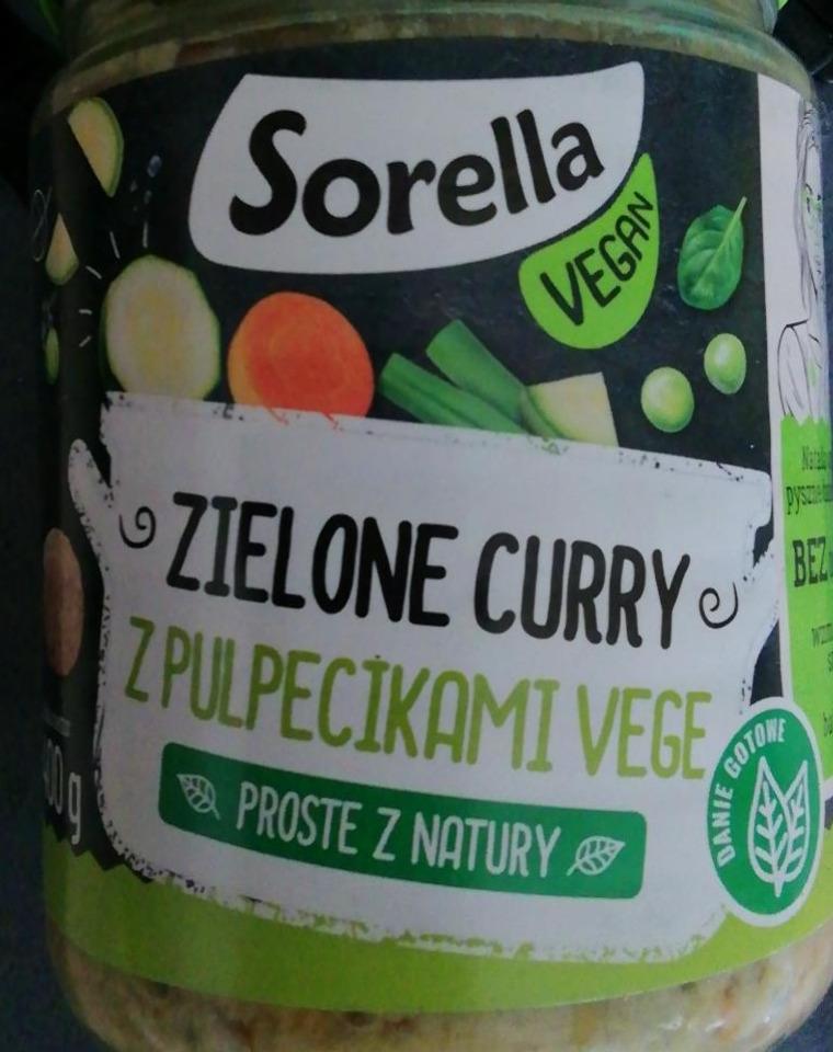 Zdjęcia - Vegan Zielone curry z pulpecikami vege Sorella