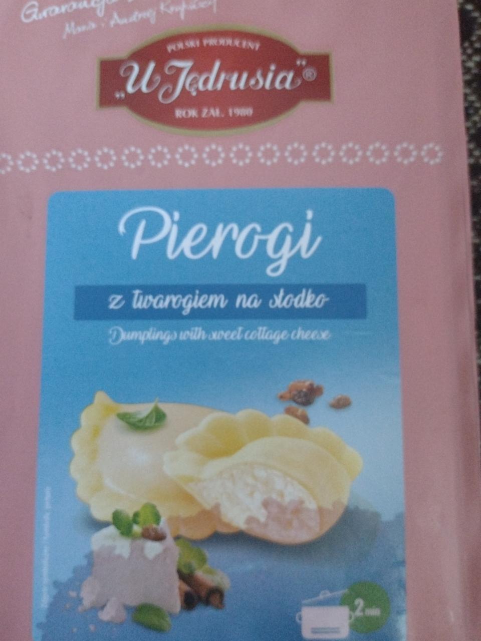 Zdjęcia - Pierogi z twarogiem na słodko U Jędrusia