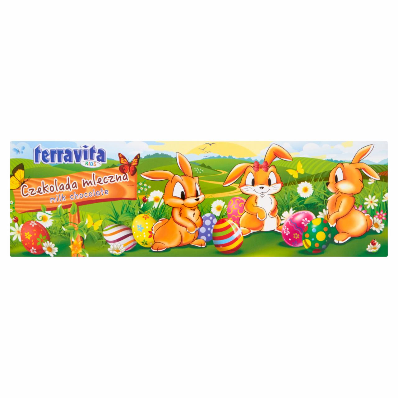 Zdjęcia - Terravita Kids Czekolada mleczna 225 g