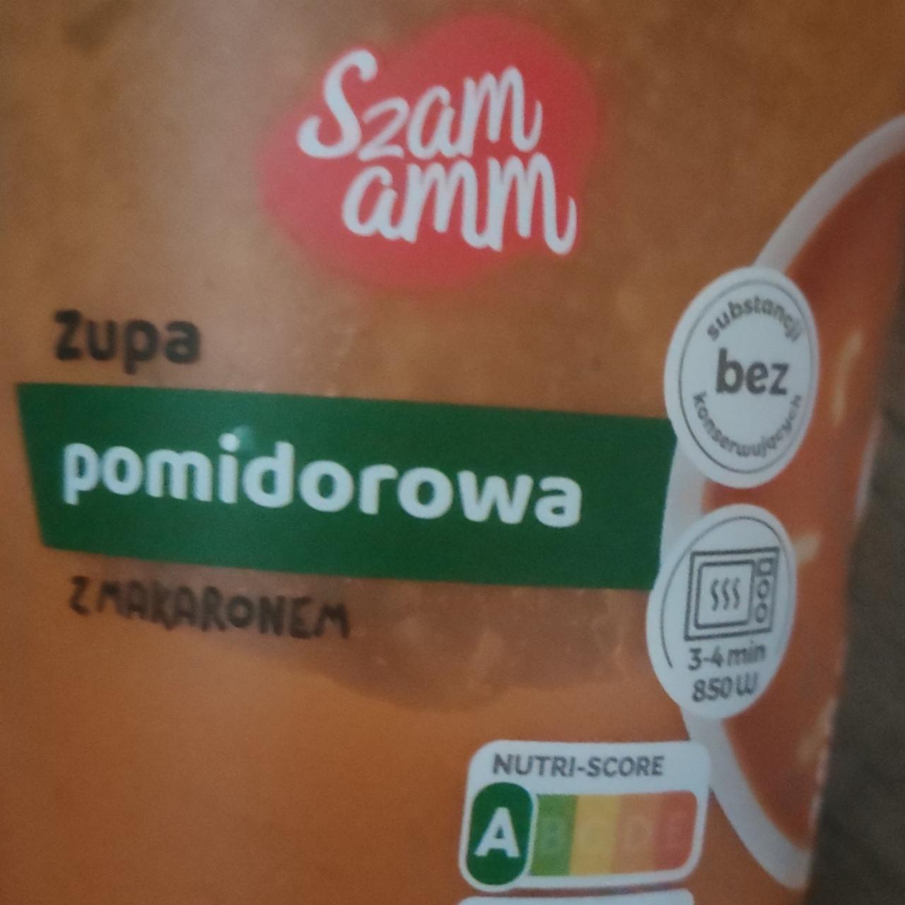 Zdjęcia - Szamm amm Zupa pomidorowa z makaronem