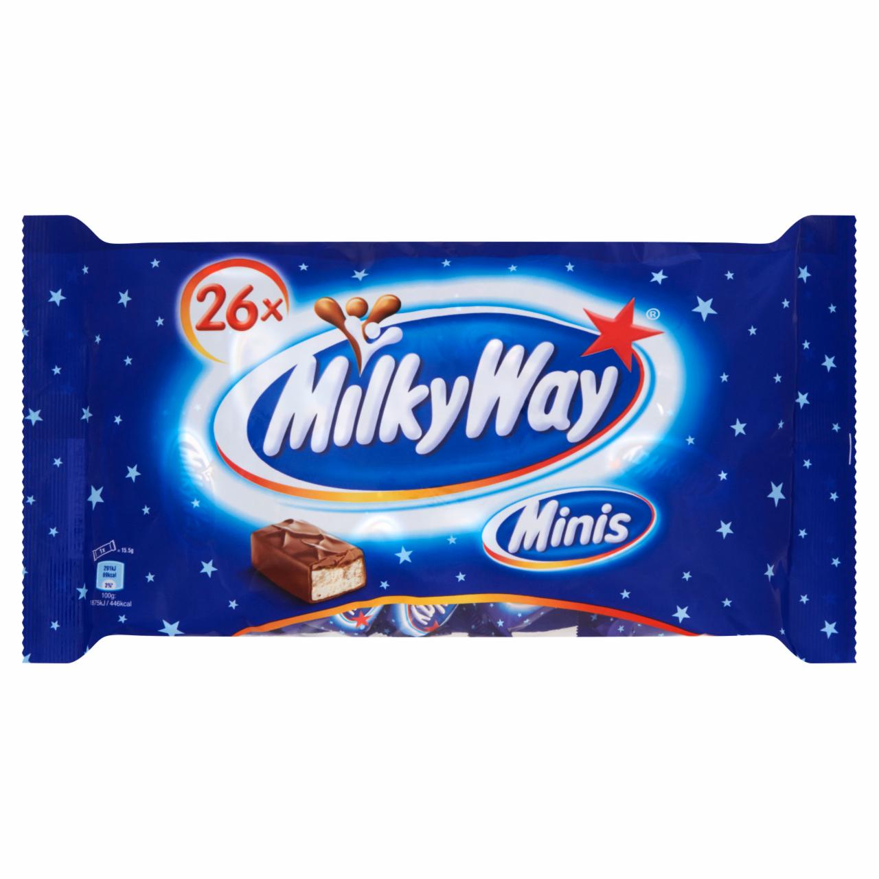 Zdjęcia - Milky Way Minis Batoniki z białym nadzieniem oblane czekoladą 443 g