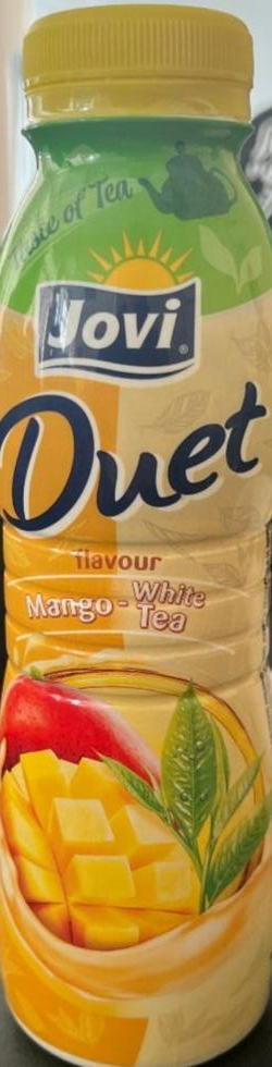 Zdjęcia - Jovi Duet Smaki Herbaty Napój jogurtowy o smaku mango-biała herbata 350 g