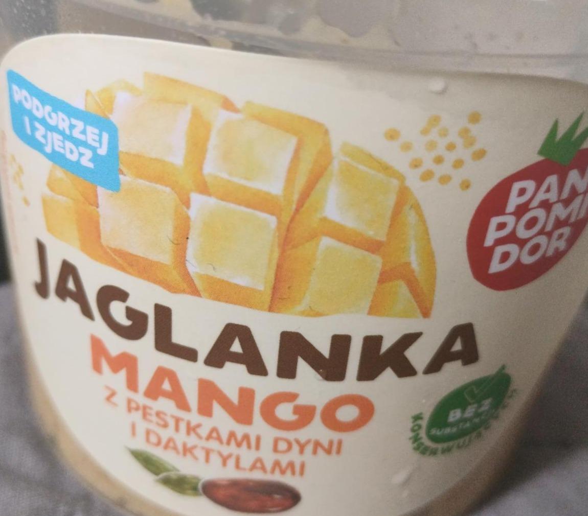 Zdjęcia - Jaglanka mango z pestkami dyni i daktylami pan pomidor