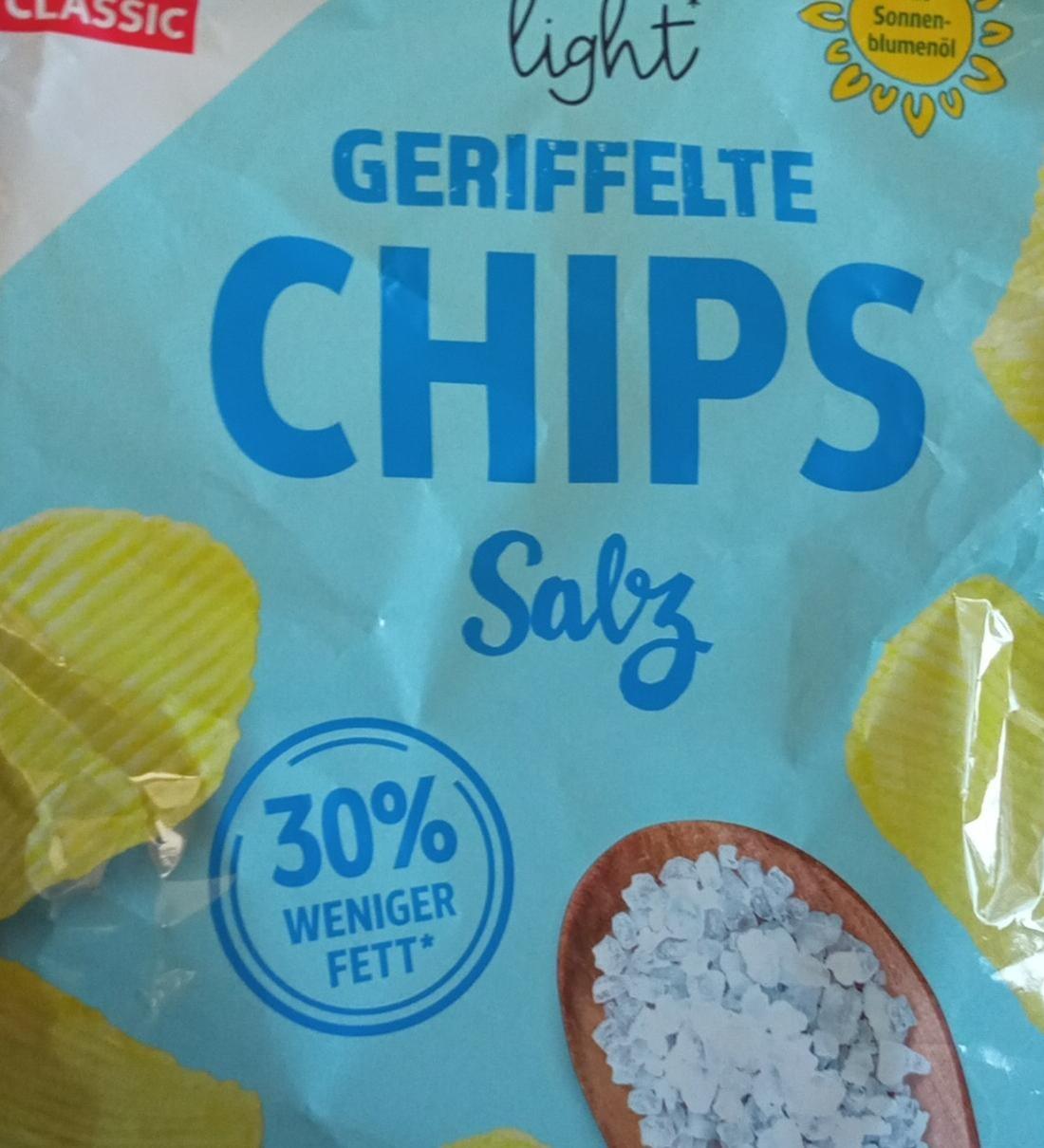 Zdjęcia - Light Geriffelte Chips Salz Kaulfland