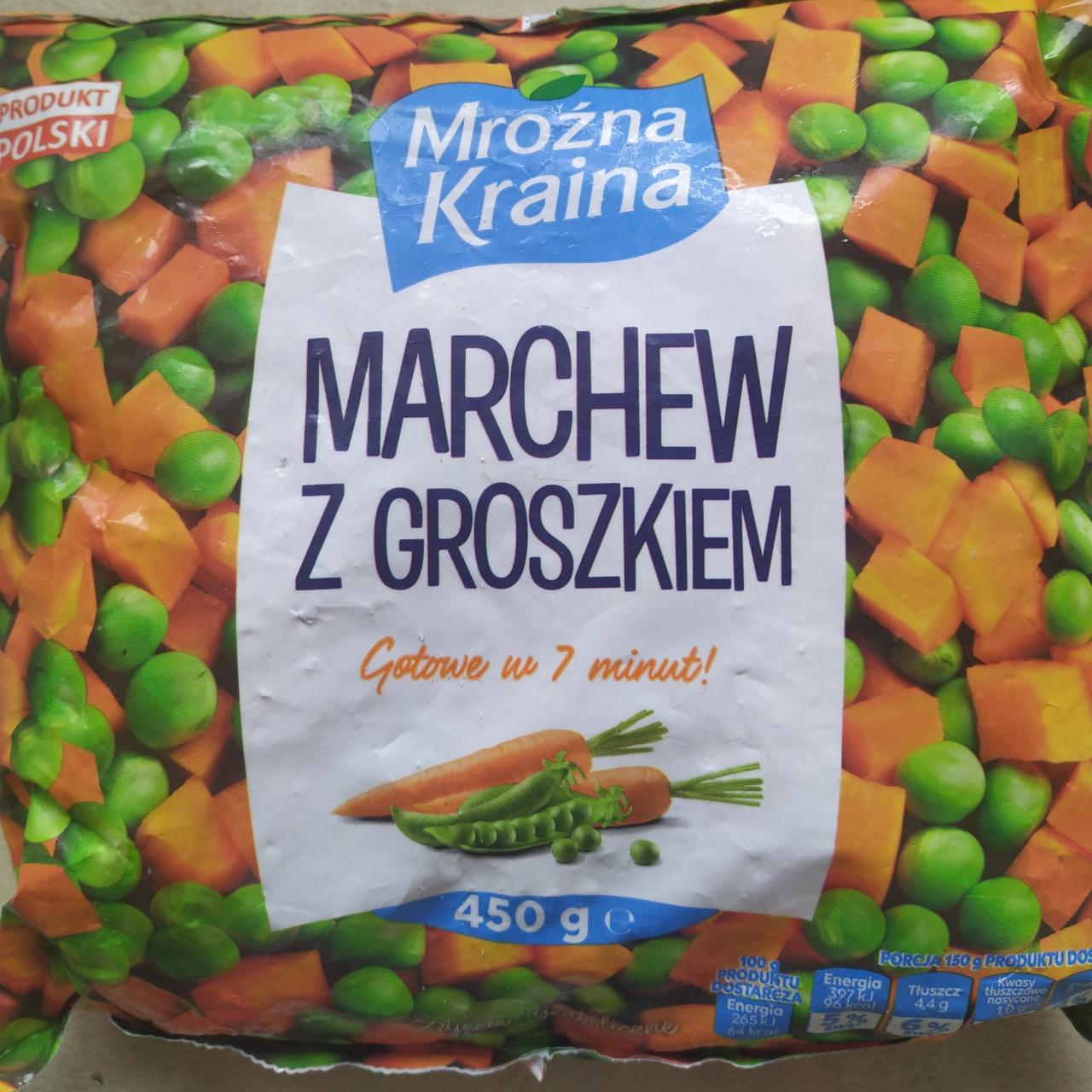 Zdjęcia - Marchew z groszkiem Mroźna Kraina