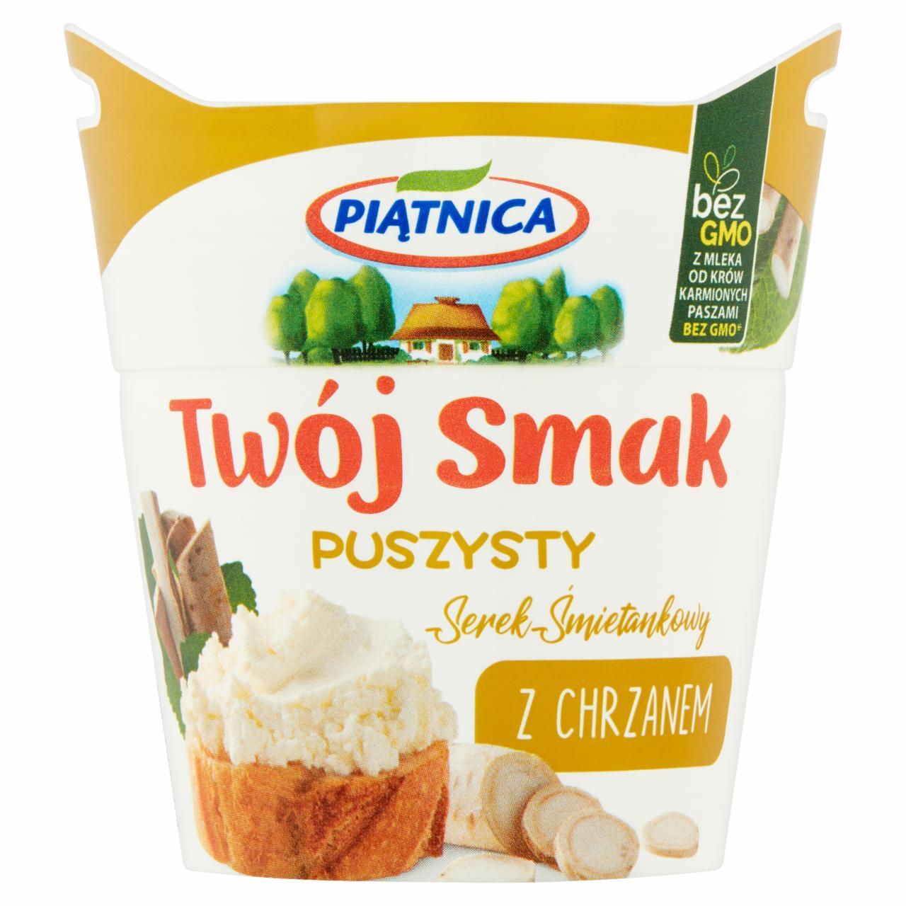 Zdjęcia - Piątnica Twój Smak Serek śmietankowy puszysty z chrzanem 150 g