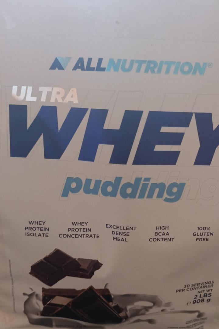 Zdjęcia - whey pudding czekolada all nutrition