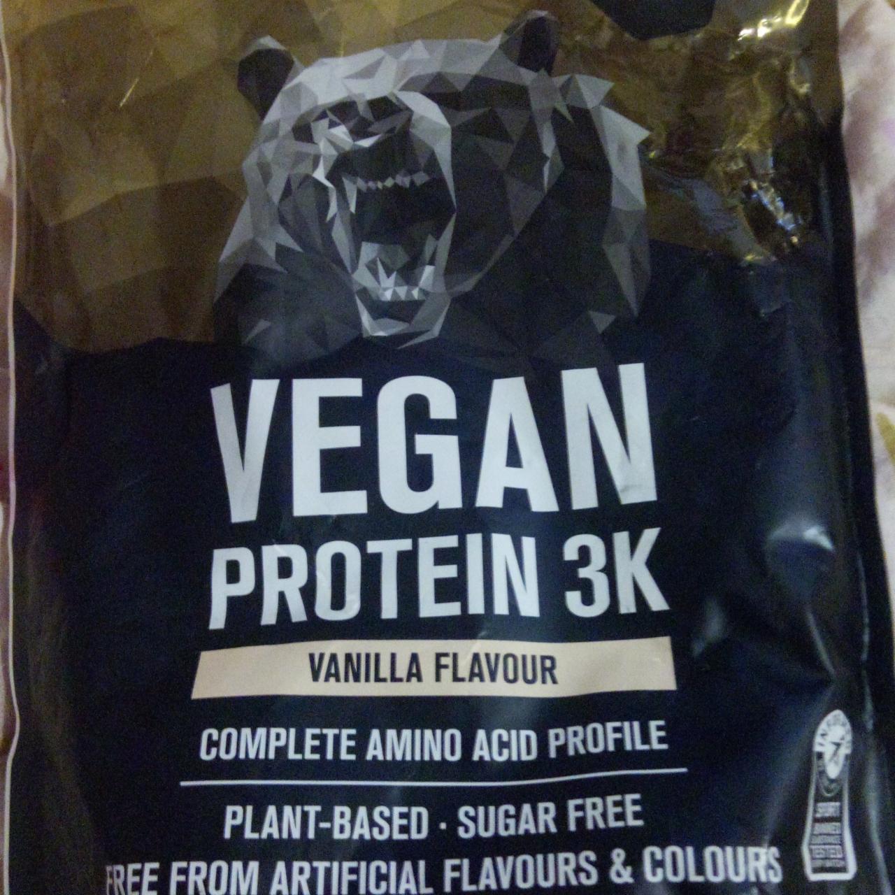 Zdjęcia - Vegan Protein 3K vanilla Nu3