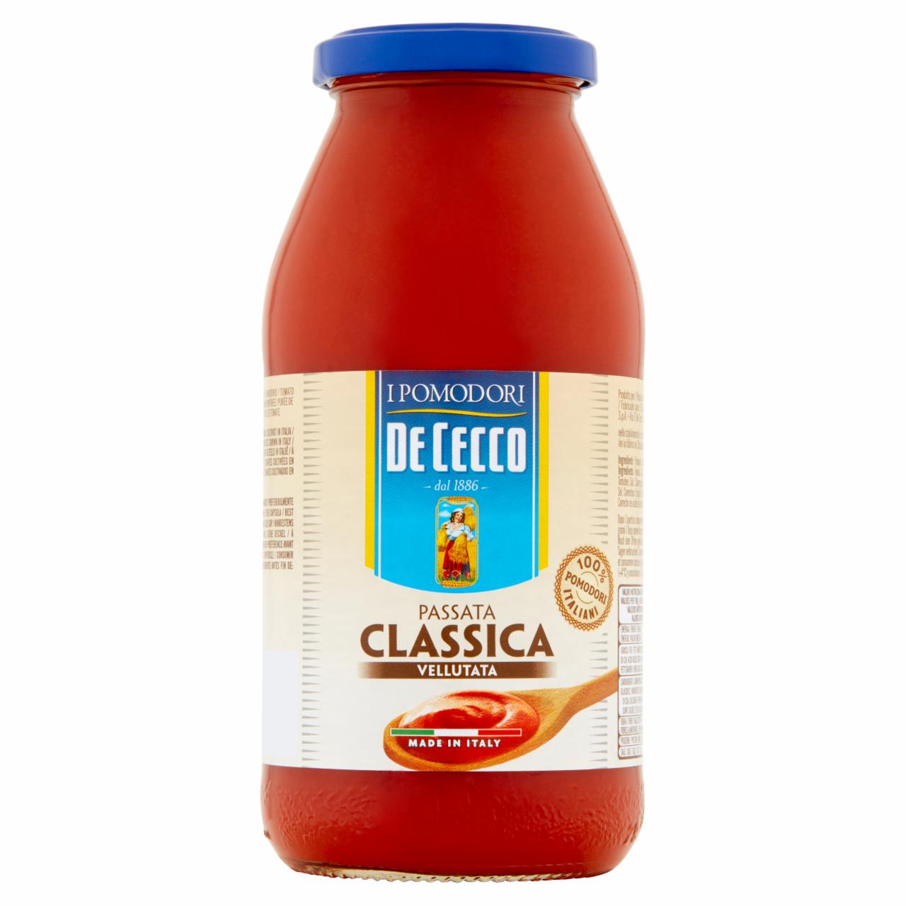 Zdjęcia - De Cecco Passata Classica Przecier pomidorowy 520 g