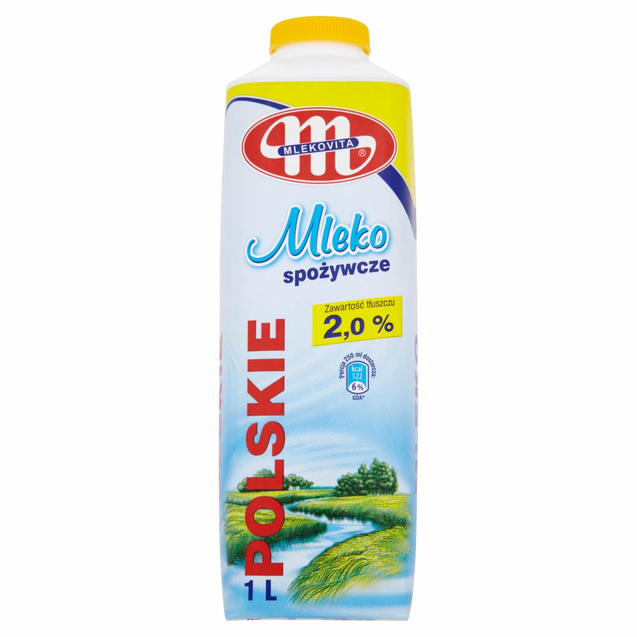 Zdjęcia - Polskie Mleko spożywcze 2% Mlekovita