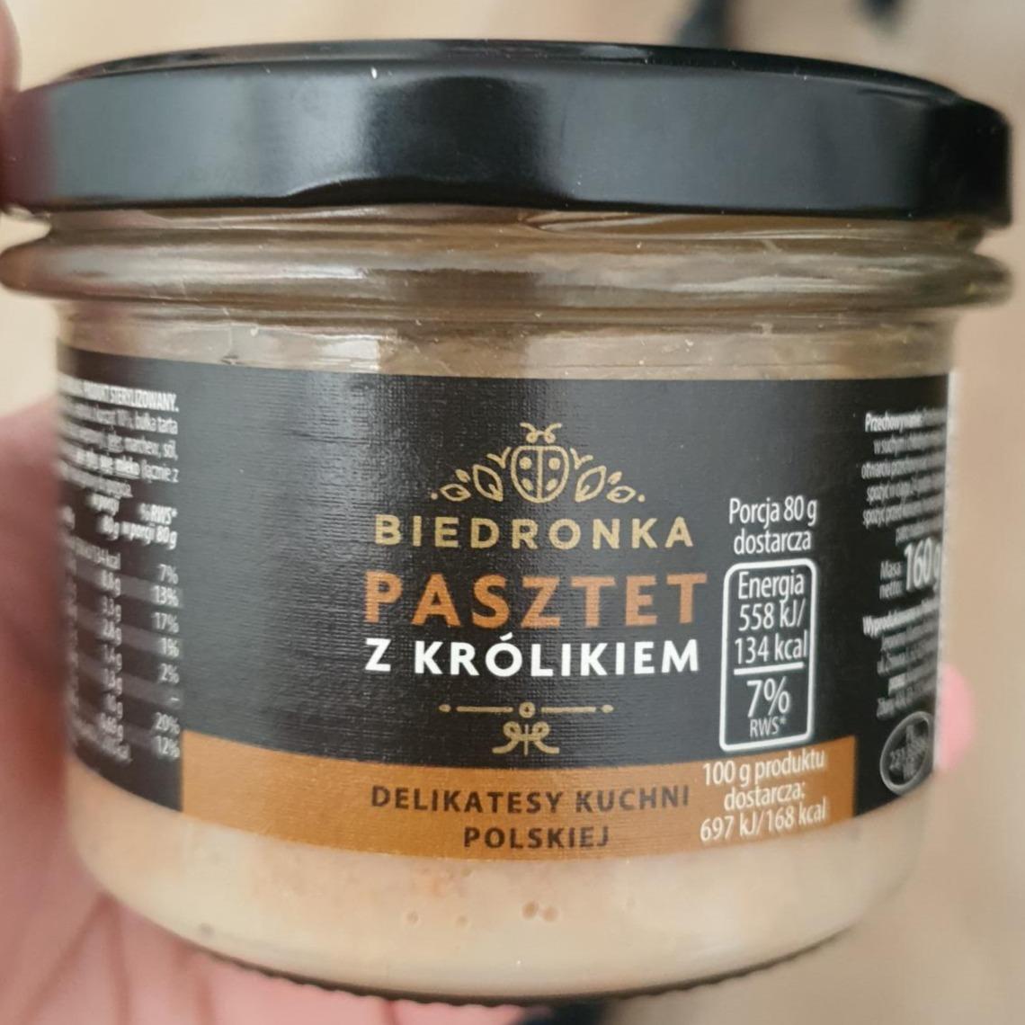 Zdjęcia - Pasztet z krolikiem Biedronka