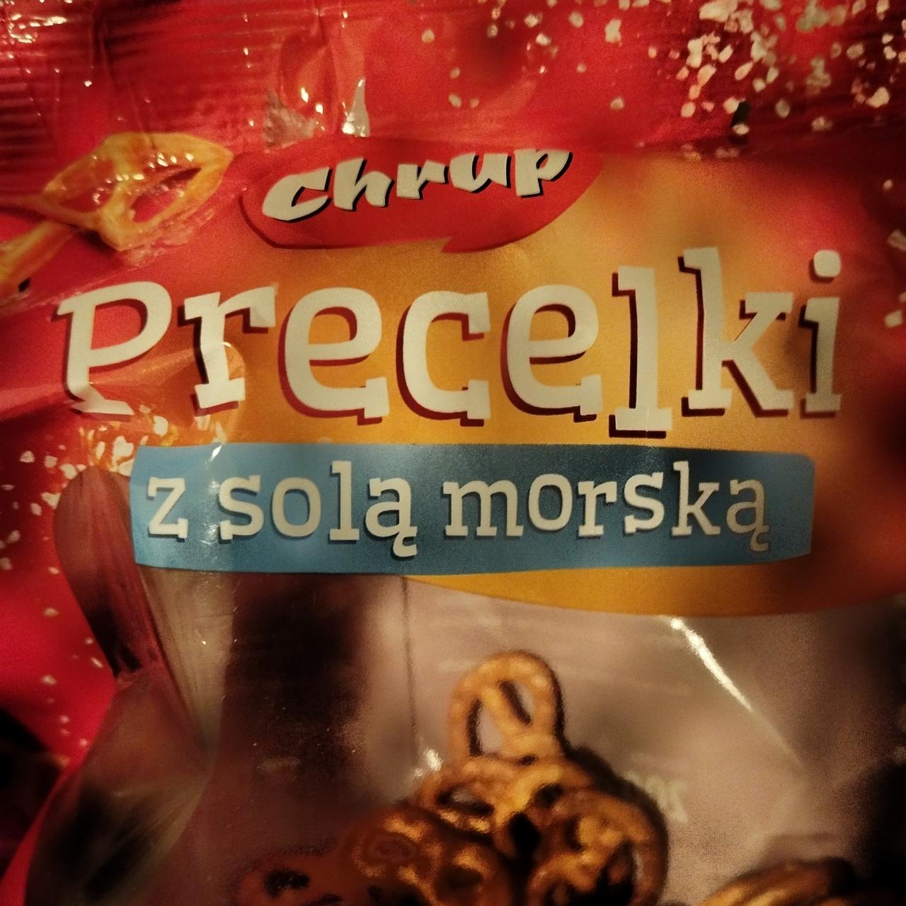 Zdjęcia - Precelki z solą morską Chrup