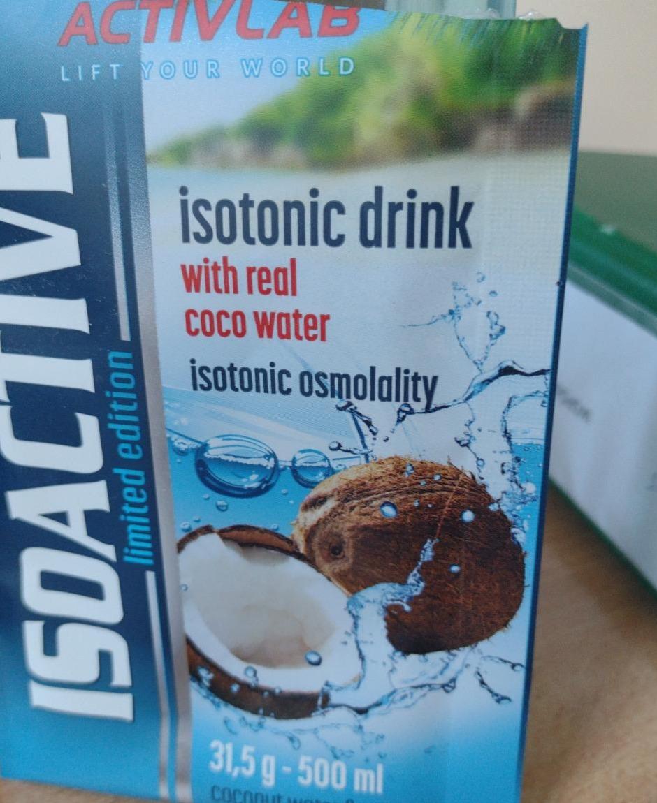 Zdjęcia - isotonic drink with real coco water Activlab