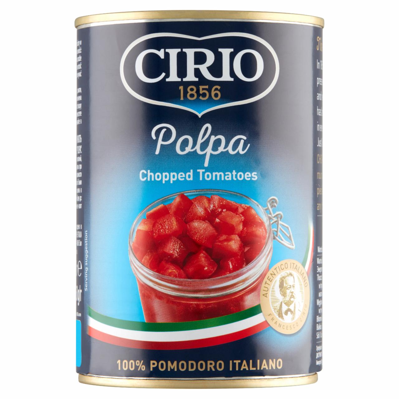 Zdjęcia - Cirio Pomidory w kawałkach 400 g