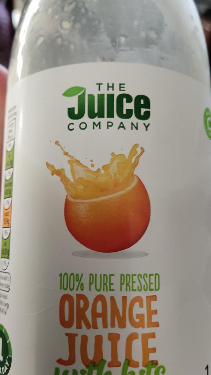 Zdjęcia - Orange juice with bits The juice company Aldi