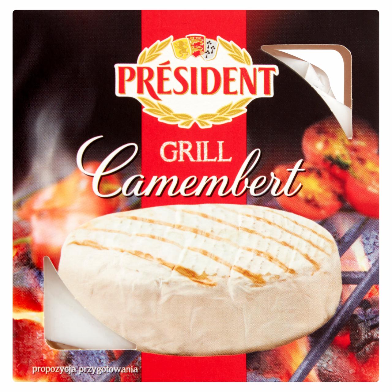 Zdjęcia - Président Grill Camembert Ser 90 g