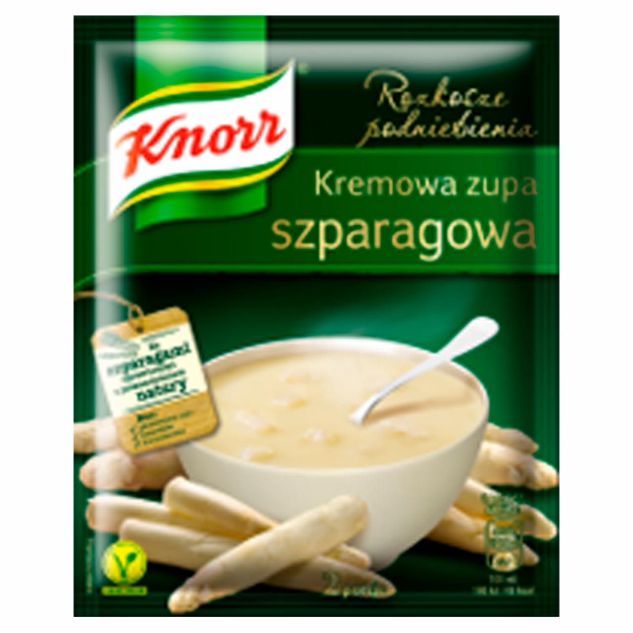 Zdjęcia - Knorr Rozkosze podniebienia Kremowa zupa szparagowa 49 g