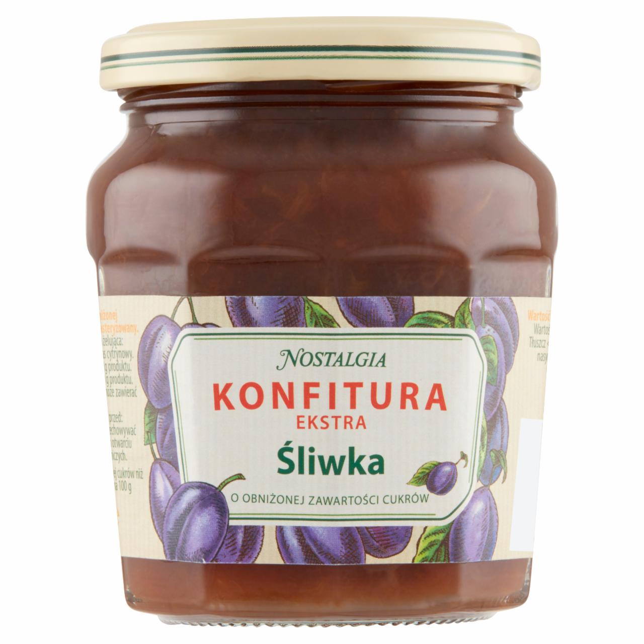 Zdjęcia - Nostalgia Konfitura ekstra śliwka 240 g