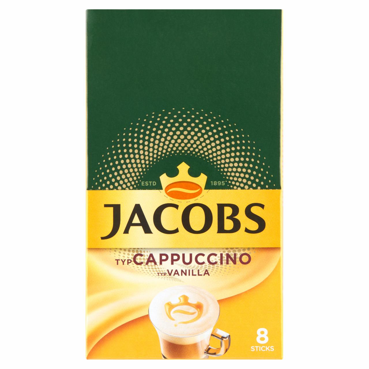 Zdjęcia - Jacobs Cappuccino Vanilla Rozpuszczalny napój kawowy 120 g (8 x 15 g)