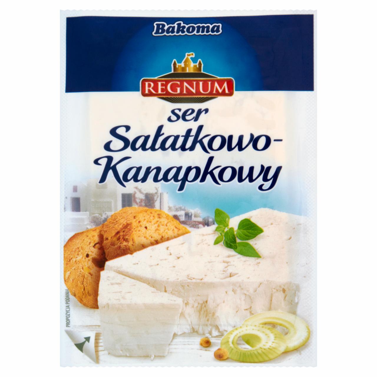 Zdjęcia - Bakoma Regnum Ser sałatkowo-kanapkowy 200 g