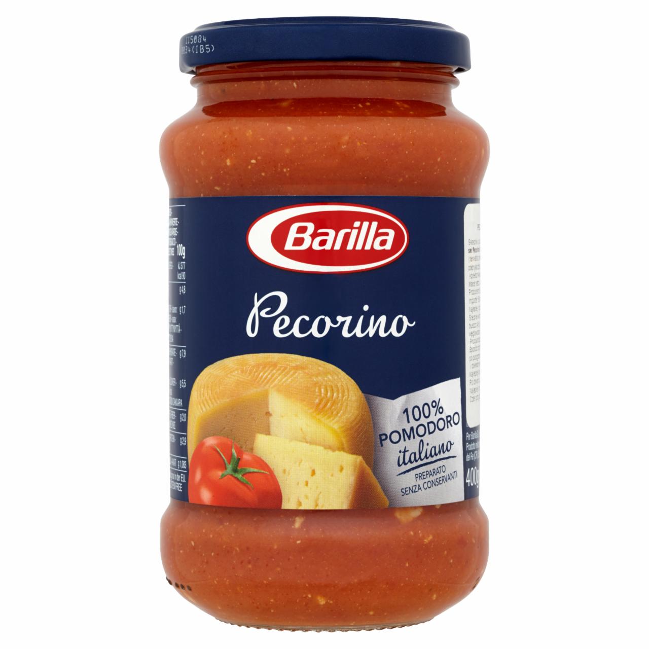 Zdjęcia - Barilla Pecorino Sos do makaronu pomidorowy z serem Pecorino 400 g