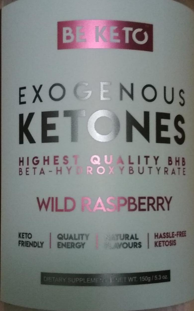Zdjęcia - Exogenous ketones wild raspberry Be keto