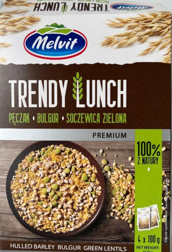 Zdjęcia - Trendy Lunch pęczak, bulgur, soczewica zielona Melvit