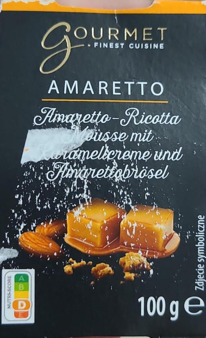 Zdjęcia - Amaretto Ricotta Mousse mit Gourmet