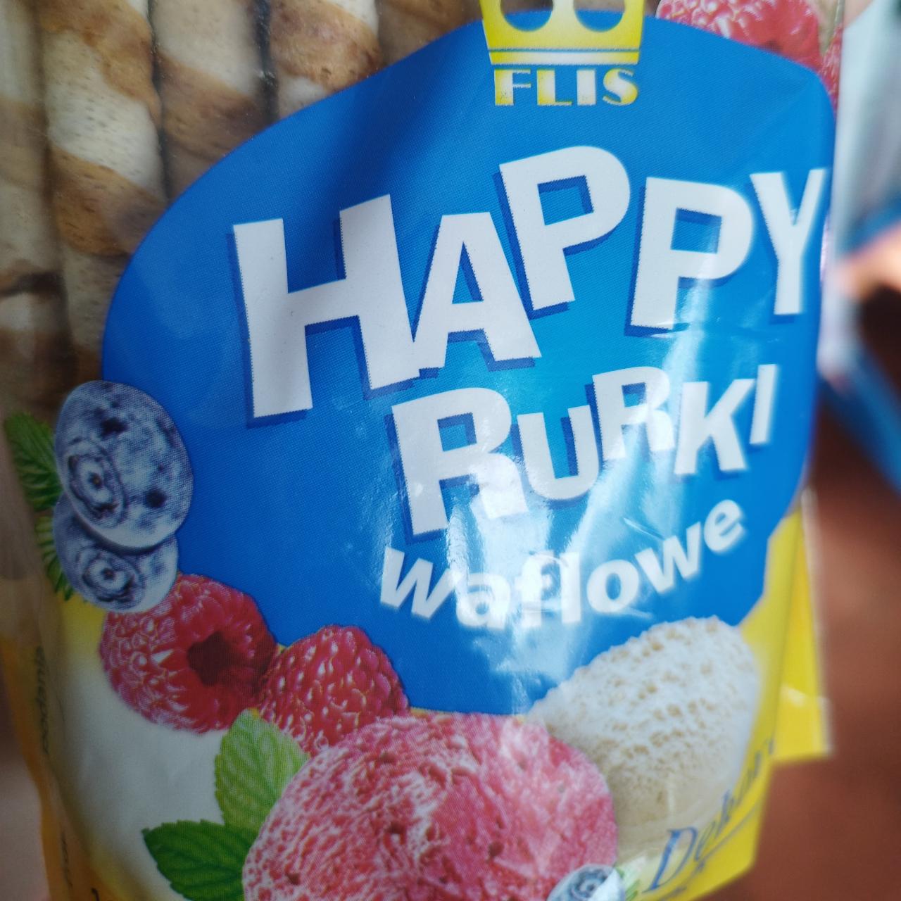 Zdjęcia - Happy Rurki waflowe Flis