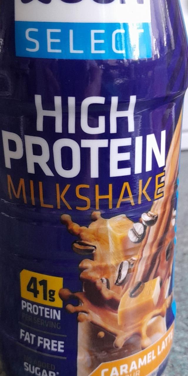 Zdjęcia - High protein milkshake Carmel latte USN Select