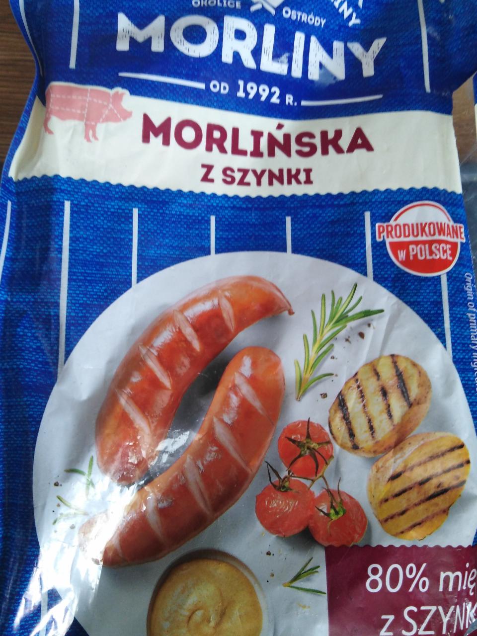 Zdjęcia - Kiełbasa morlińska z szynki Morliny