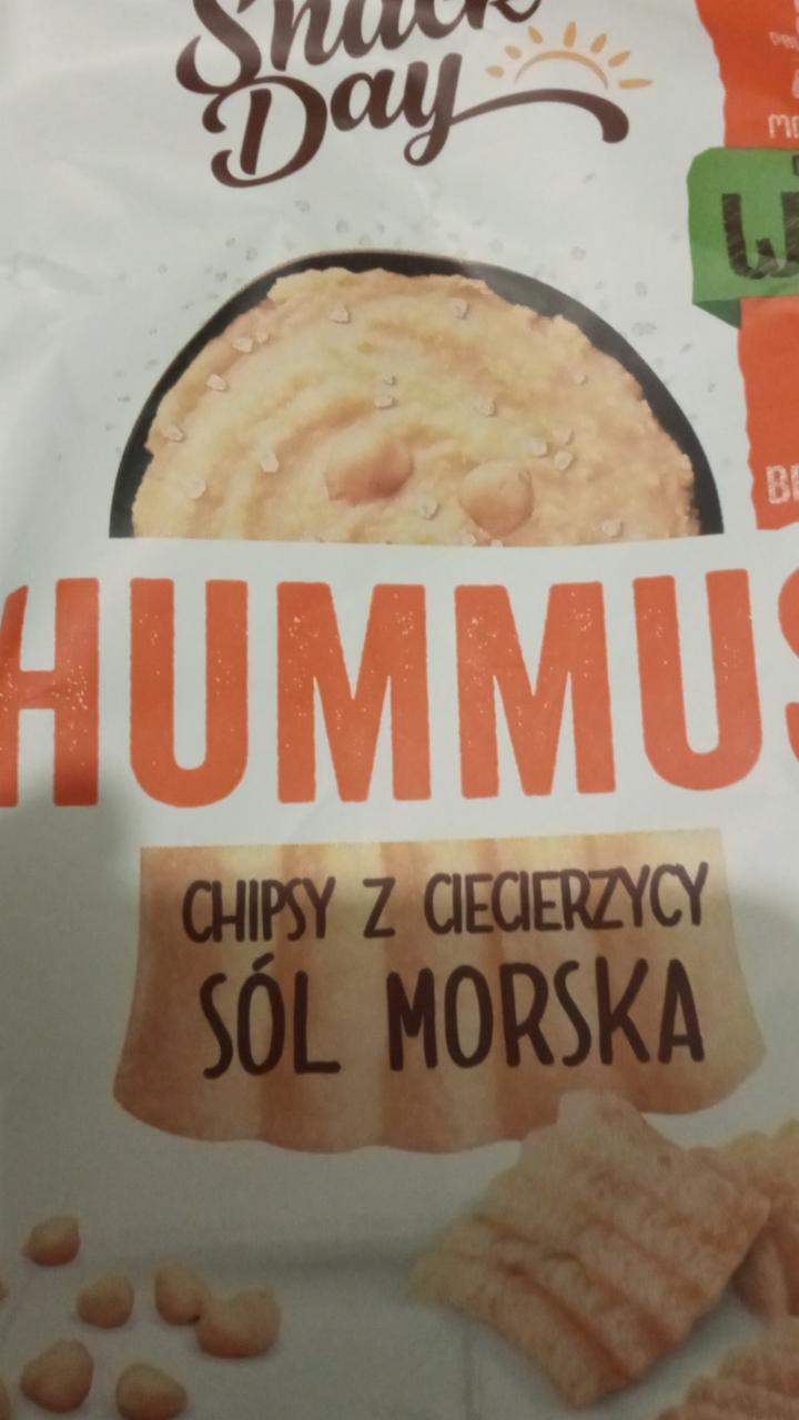 Zdjęcia - Chipsy z ciecierzycy z solą morską Snack Day