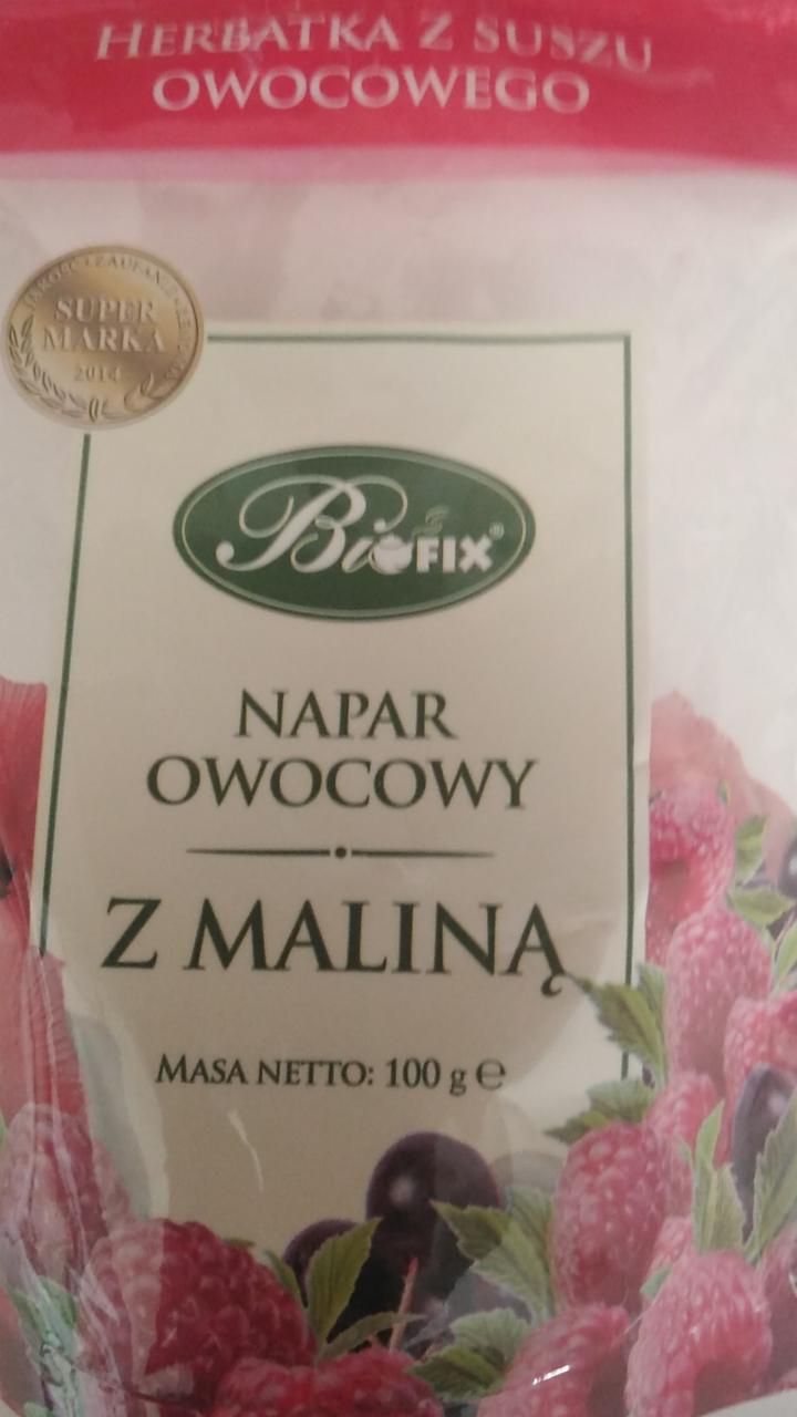 Zdjęcia - biofix napar owocowy z maliną