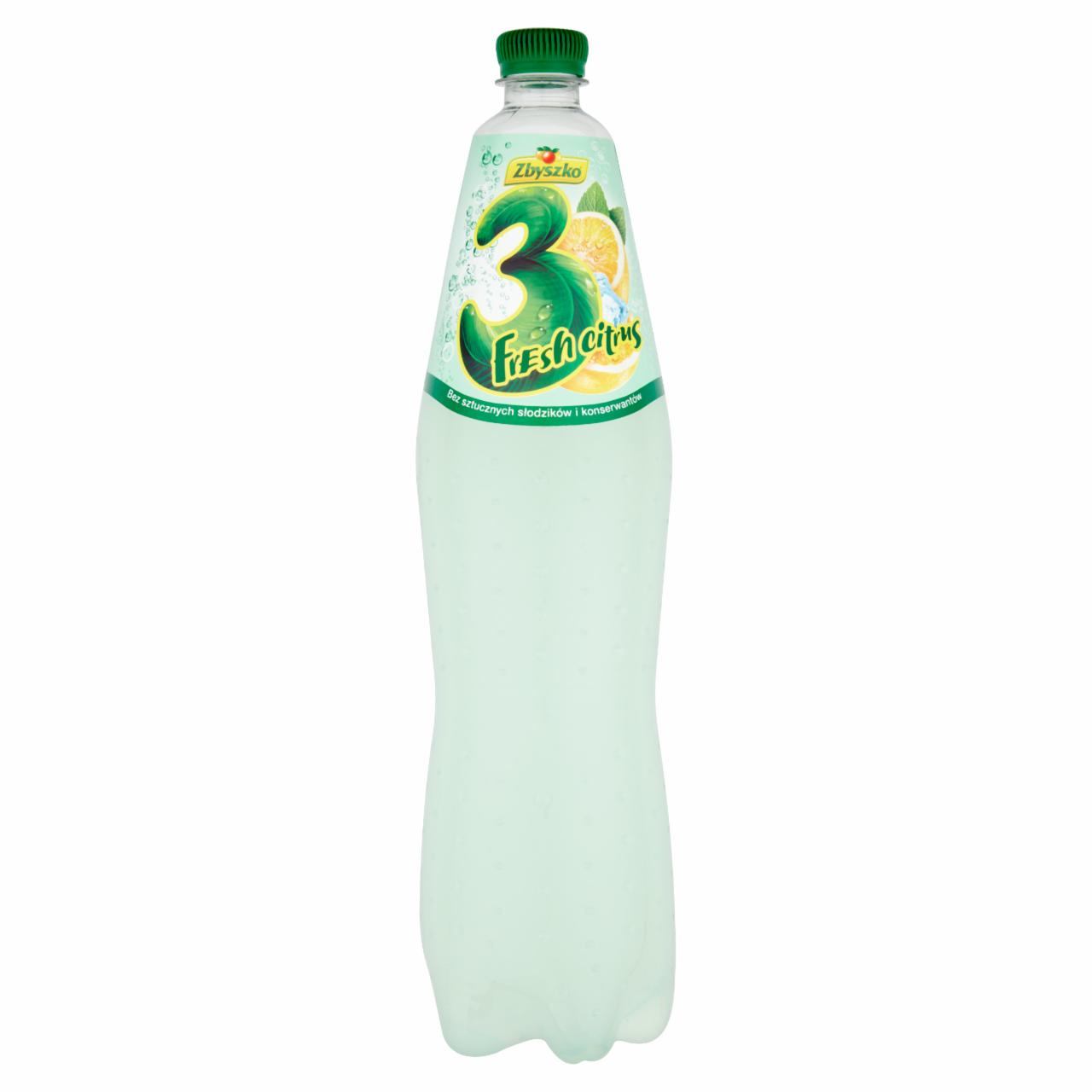 Zdjęcia - 3 Fresh Citrus Napój gazowany 1,5 l Zbyszko