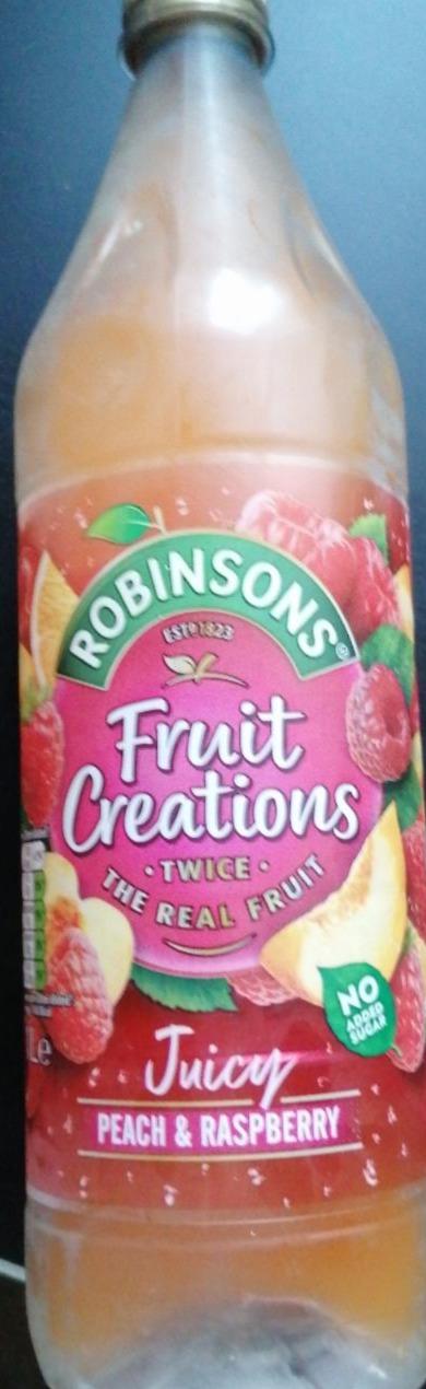Zdjęcia - Fruit Creations Peach and Raspberry robinsons